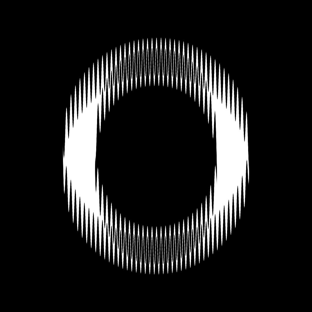 A man in bed yawning in a collage style