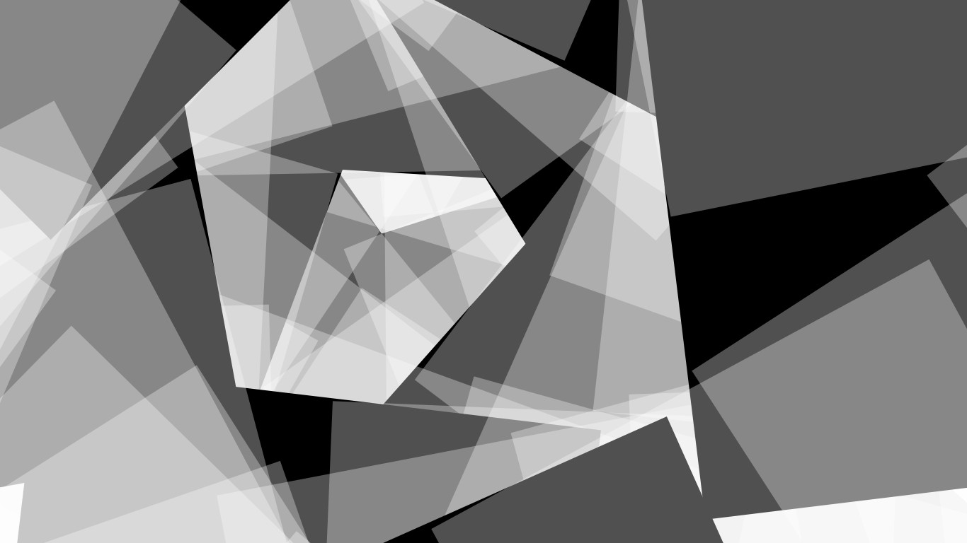 A striped blue and black pattern